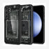 ACS05620 - Galaxy S23 Ultra Case Ultra Hybrid in zero one showing the back